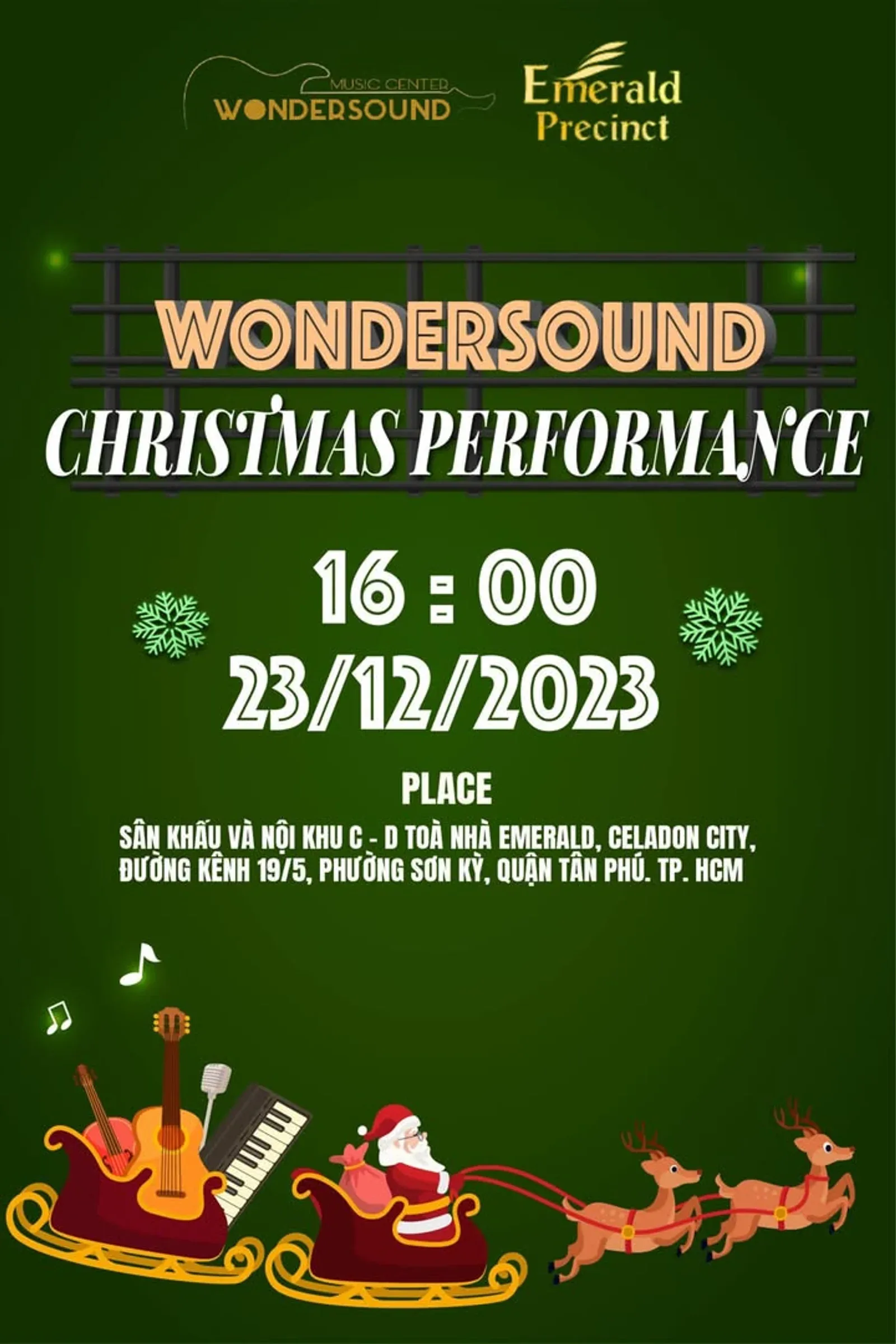 CHRISTMAS PERFORMANCE - CHUYẾN TÀU ÂM NHẠC 🧑
