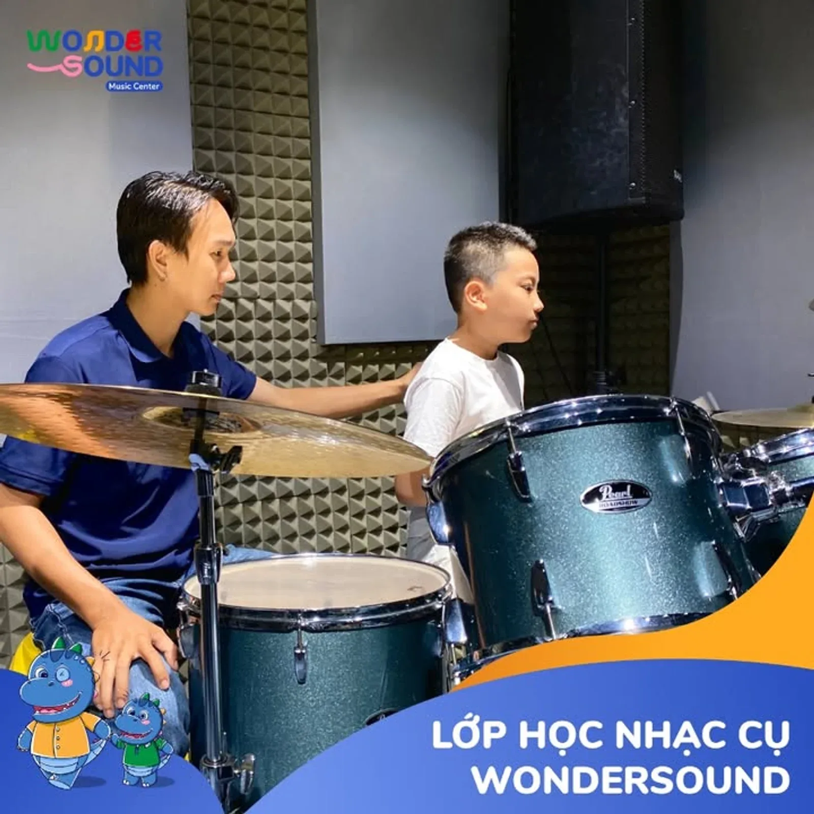 KHÁM PHÁ LỚP HỌC ÂM NHẠC TẠI WONDERSOUND CELADON TÂN PHÚ